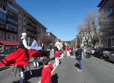 San Inazioko inauterietan dantzan