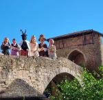 Balmasedako jaietan Erraldoiak dantzan