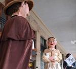 Bilboko plaza berrian erraldoiak dantzan