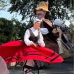 Kanboko jaietan Erraldoiak dantzan